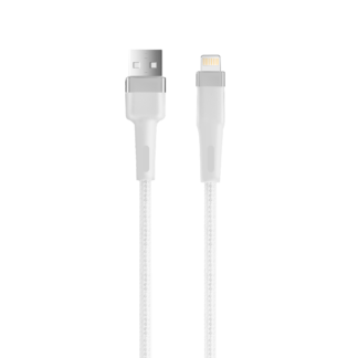Setty USB - Lightning cable 1,2 m 2A KNA-L-1.220 white