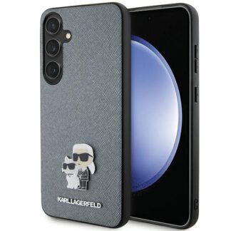 Karl Lagerfeld case for Samsung Galaxy S24 Plus KLHCS24MPSAKCMPG gray HC SAFFIANO KC PIN