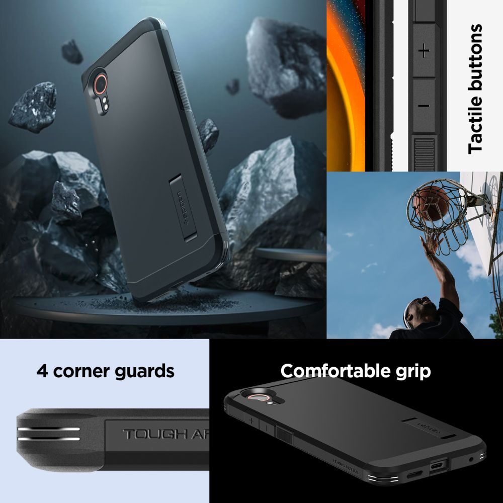Spigen Tough Armor case for Samsung Galaxy Xcover 7 black - imagine 11