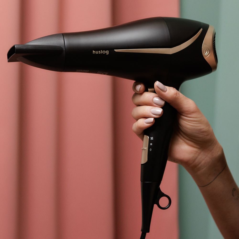 Huslog Hair dryer with ionization and foldable handle BE-570234 - imagine 6
