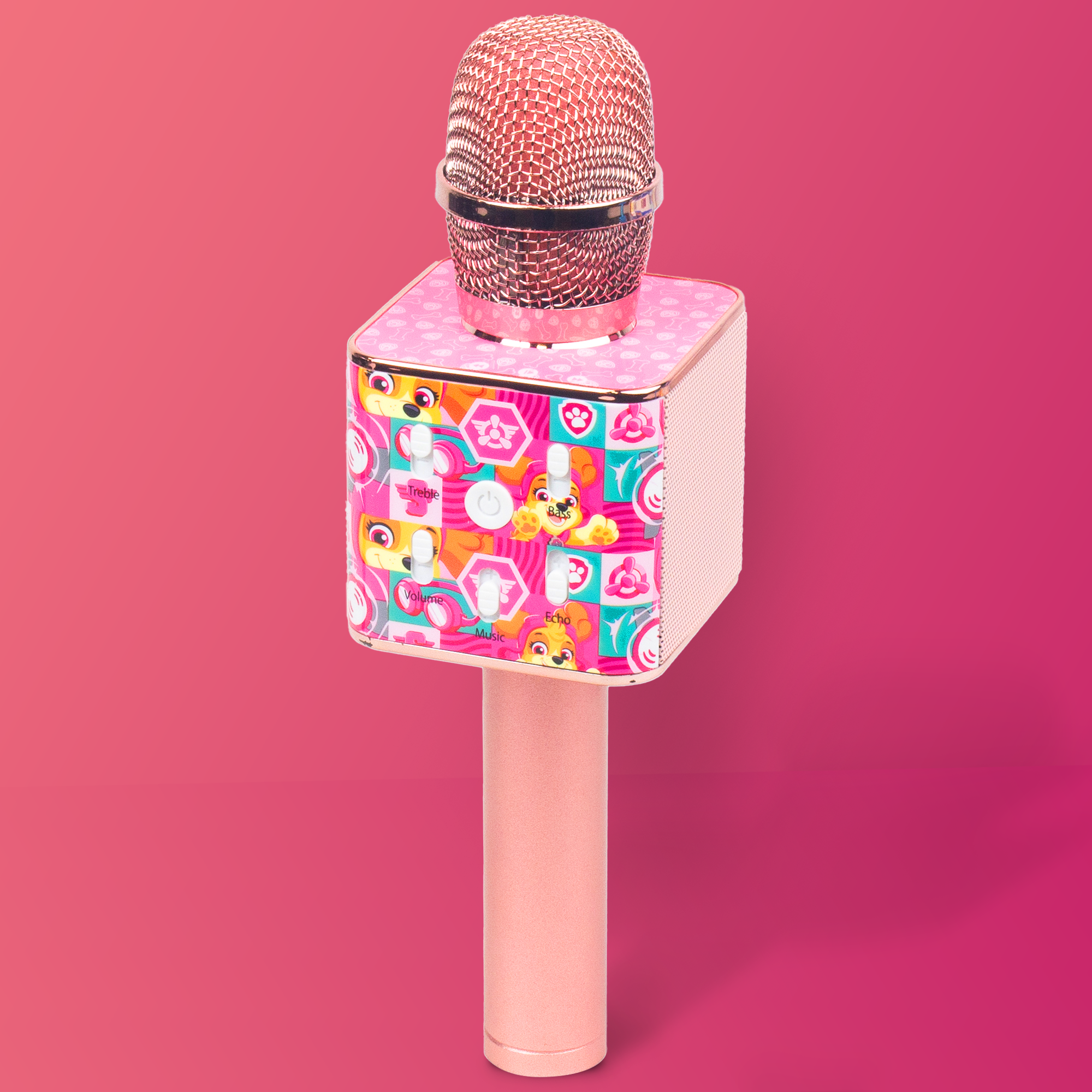 Paw Patrol karaoke microphone pink - imagine 7