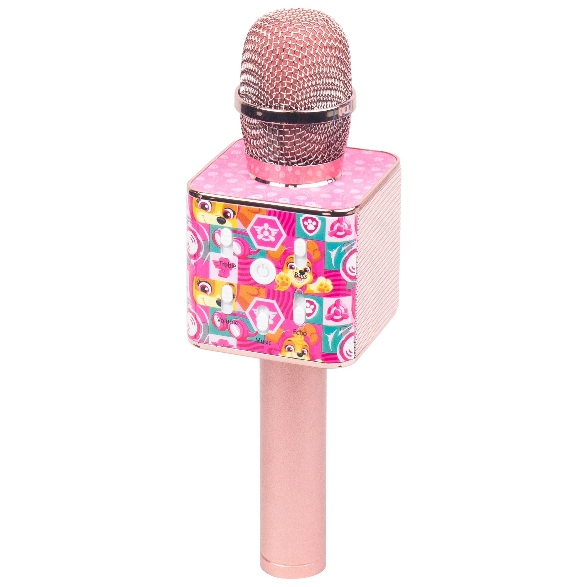 Paw Patrol karaoke microphone pink - imagine 3