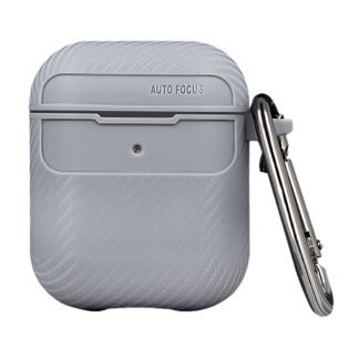 Carbon case for AirPods / AirPods 2 grey