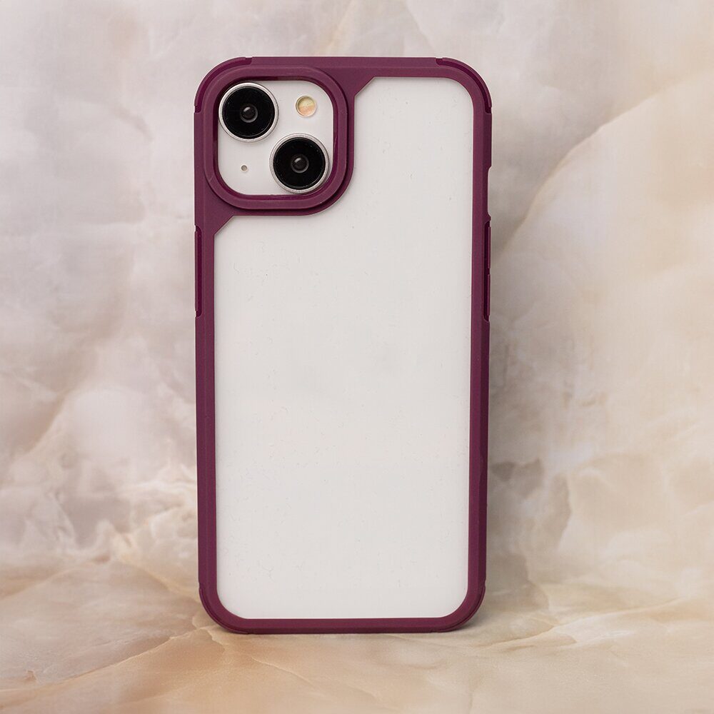Color Shock case for iPhone 13 6,1" maroon - imagine 7
