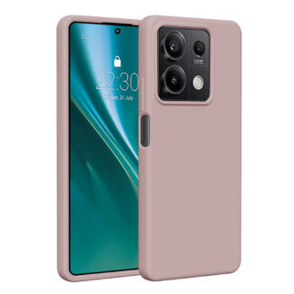 Etteri Silicone case for Xiaomi Redmi 15C 5G light pink