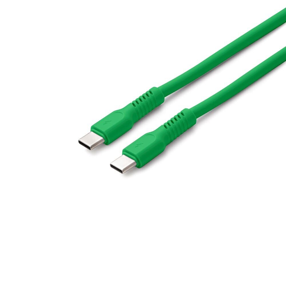 COLORUM cable USB-C - USB-C 1,8m 3A CK60-CC-04 xGreen - imagine 2