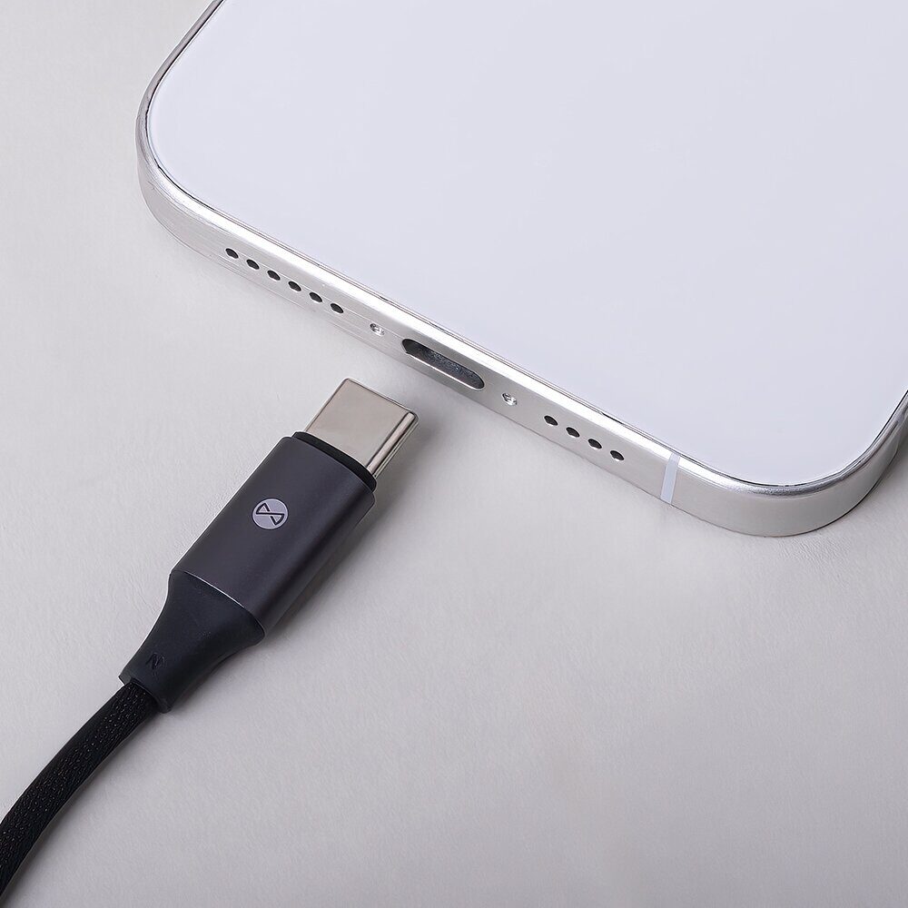 Forever adapter audio AJC-01 jack 3,5 mm - USB-C black - imagine 3