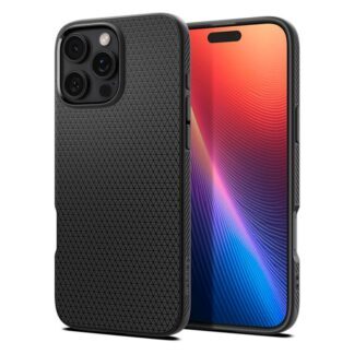 Spigen Liquid Air case for iPhone 16 Pro 6,3" matte black