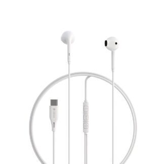 Devia wired earphones Kintone A3 Digital USB-C white