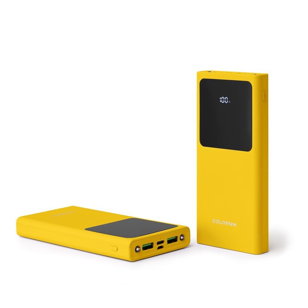 COLORUM Power bank 10 000 mAh CPB10-05 xYellow - imagine 2