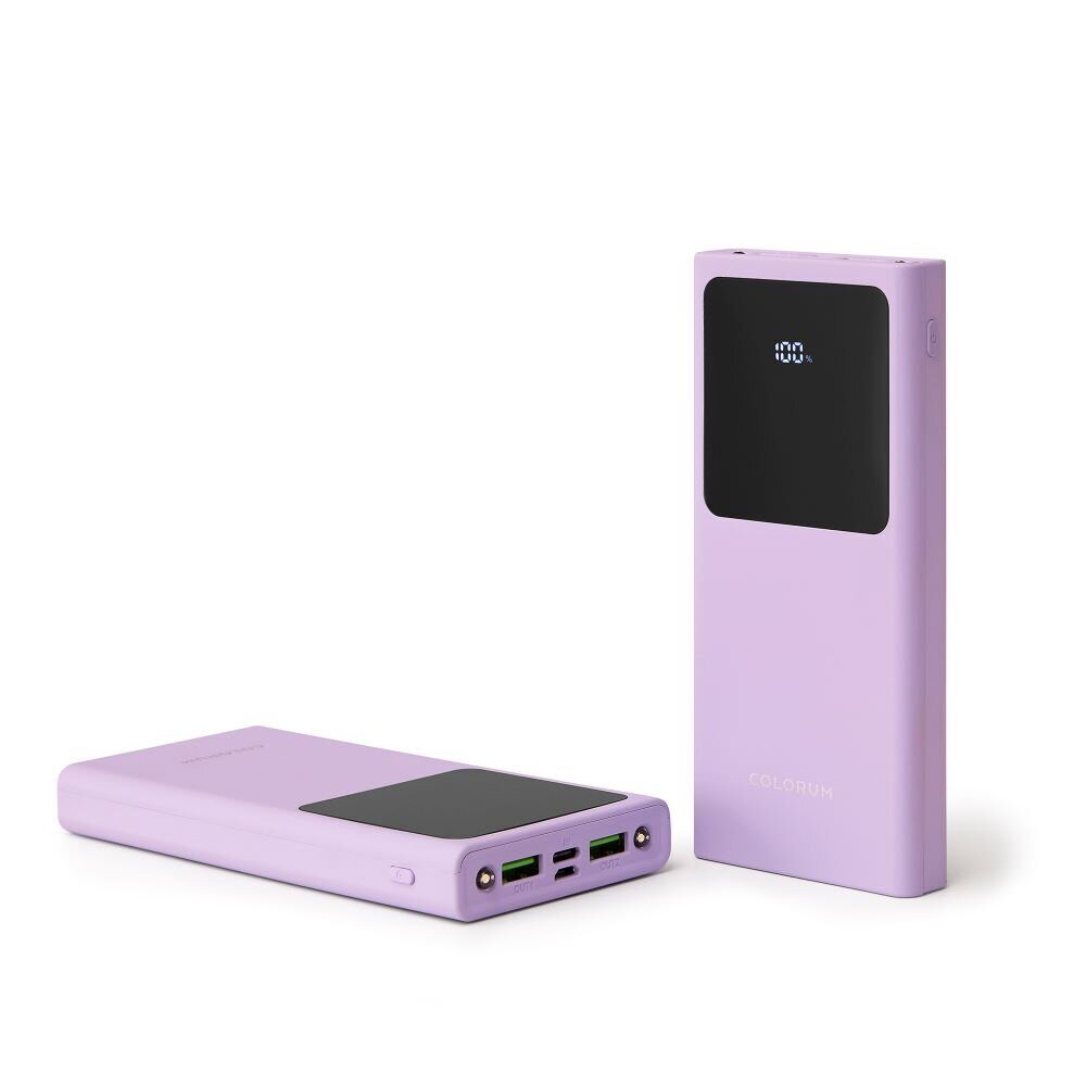 COLORUM Power bank 10 000 mAh CPB10-09 xLavenda - imagine 2