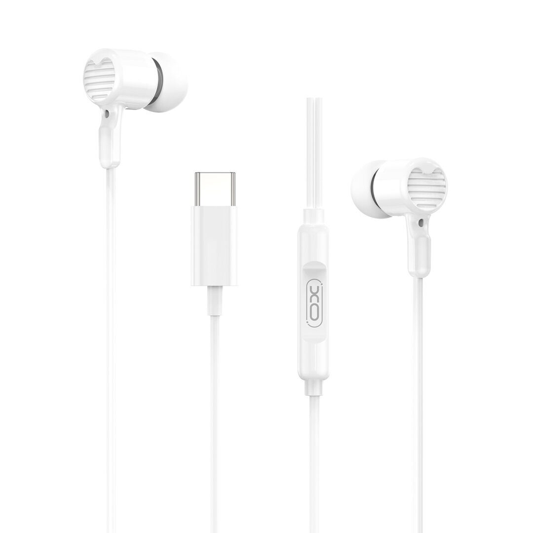 XO wired earphones EP81 USB-C white - imagine 2