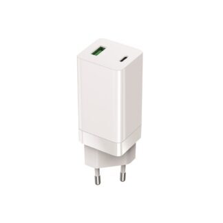 Setty GAN wall charger PD+QC USB + USB-C 65W LSI-02 white JO