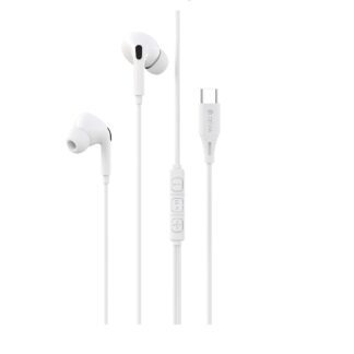 Devia wired earphones Kintone A2 Digital USB-C white