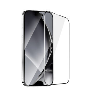Tempered glass metal frame for Xiaomi Redmi 14C black frame