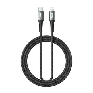 BWOO Braided Cable USB-C - Lightning 3m 30W black X288