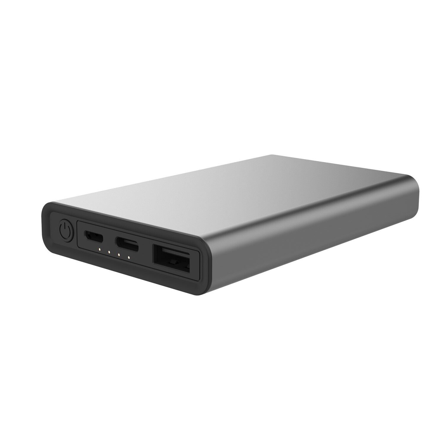 Setty Recycling power bank 5000 mAh 12W gray QRPB5-12-18 - imagine 6