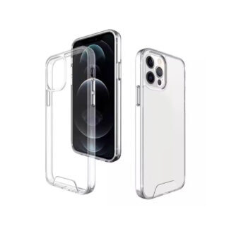 Hybrid Crystal case for iPhone 16 Pro Max 6,9" transparent big hole