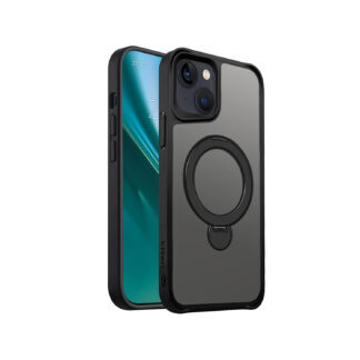 Etteri Matt Mag Ring case for iPhone 14 6,1" black