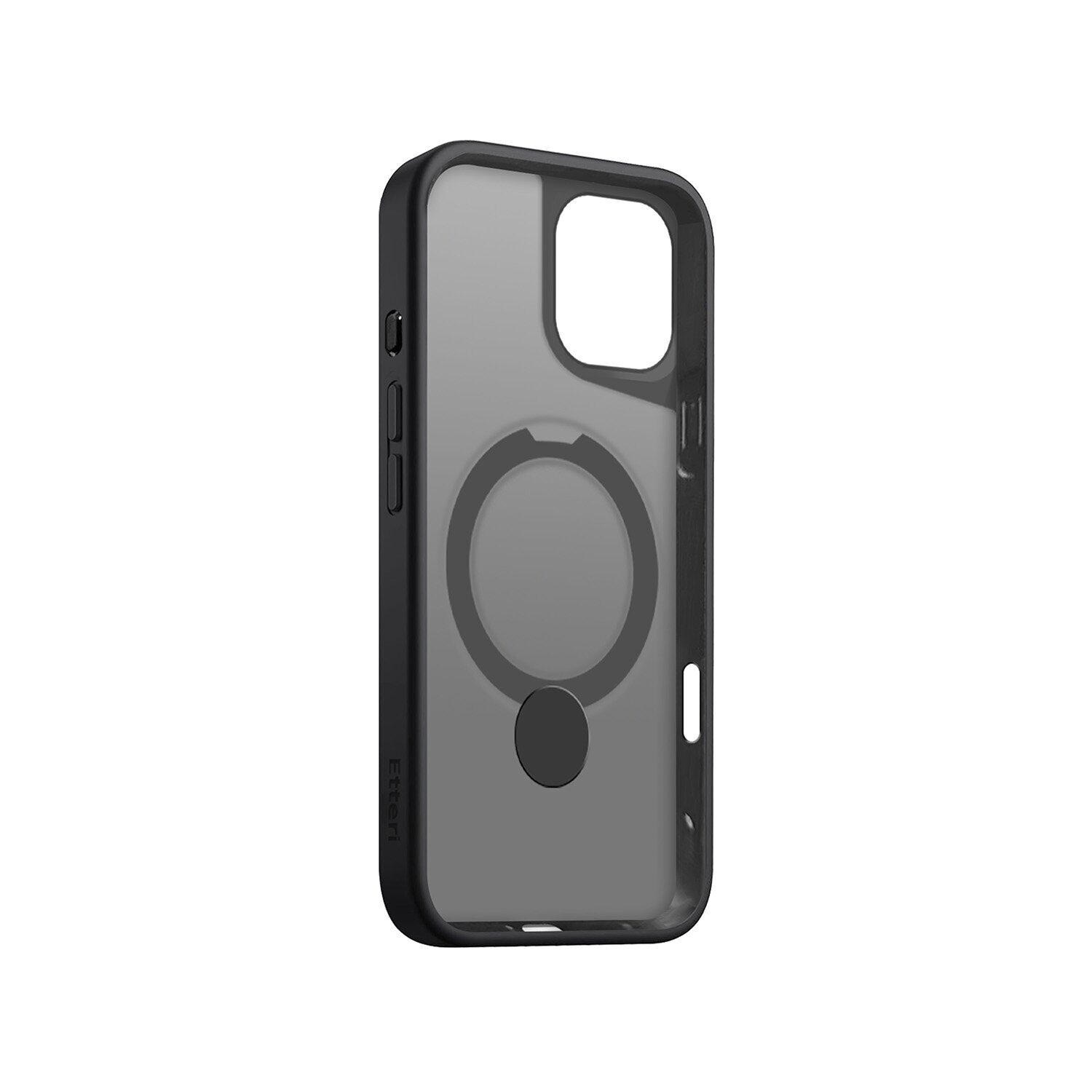Etteri Matt Mag Ring case for iPhone 16 Plus 6,7" black - imagine 3