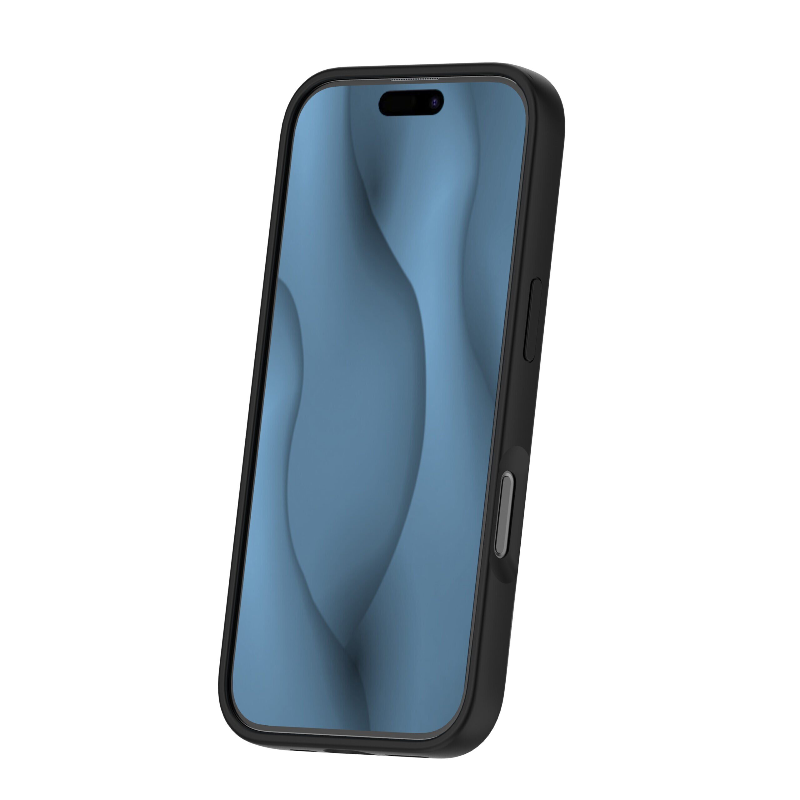 Silicone Thin Mag case for iPhone 16 Pro 6,3" black - imagine 4