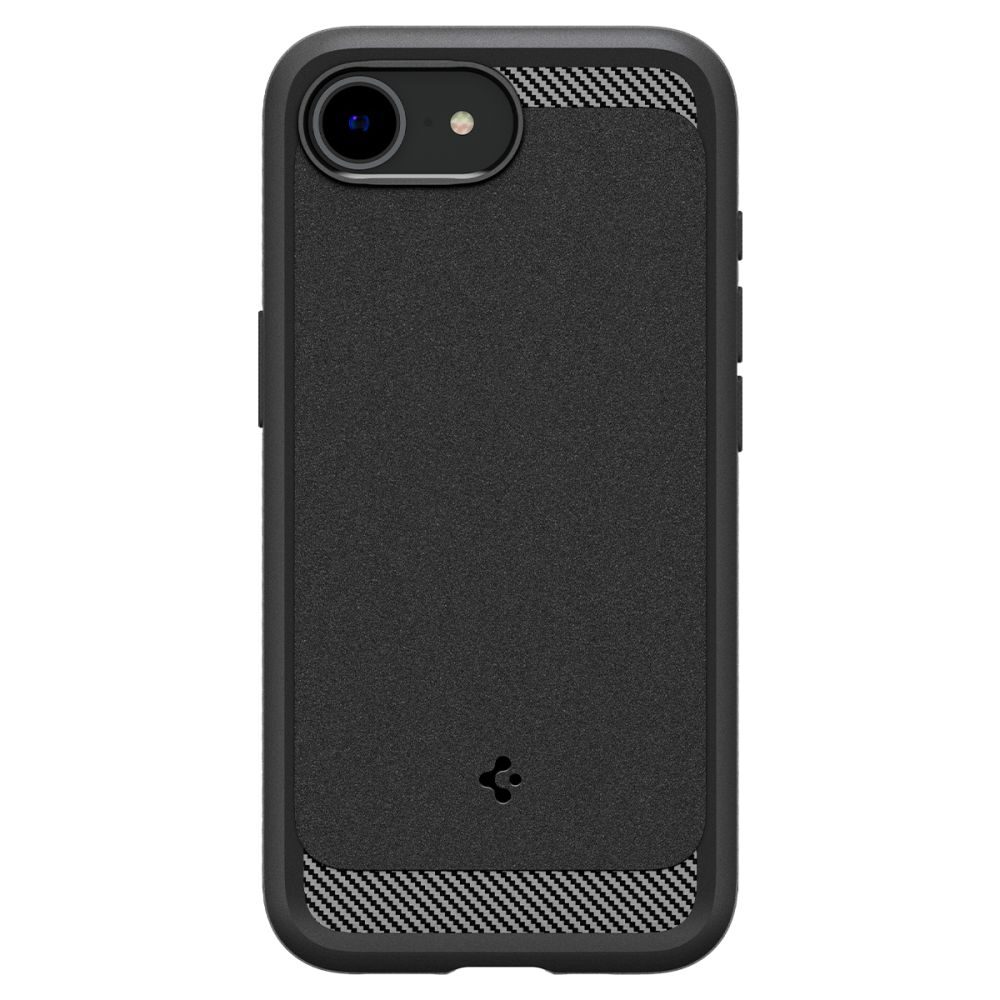 Spigen Rugged Armor Mag MagSafe case for iPhone 16E Matte Black - imagine 2