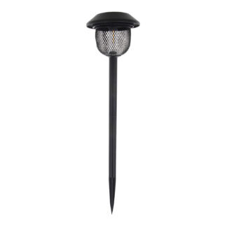 Forever Light Solar LED Lamp Steel Post SUNARI FLS-30 black