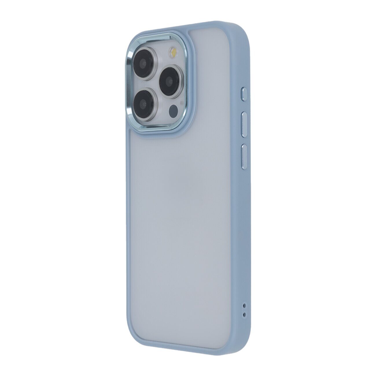 Satin Elegant Matt Case for iPhone 12 / 12 Pro 6,1" blue
