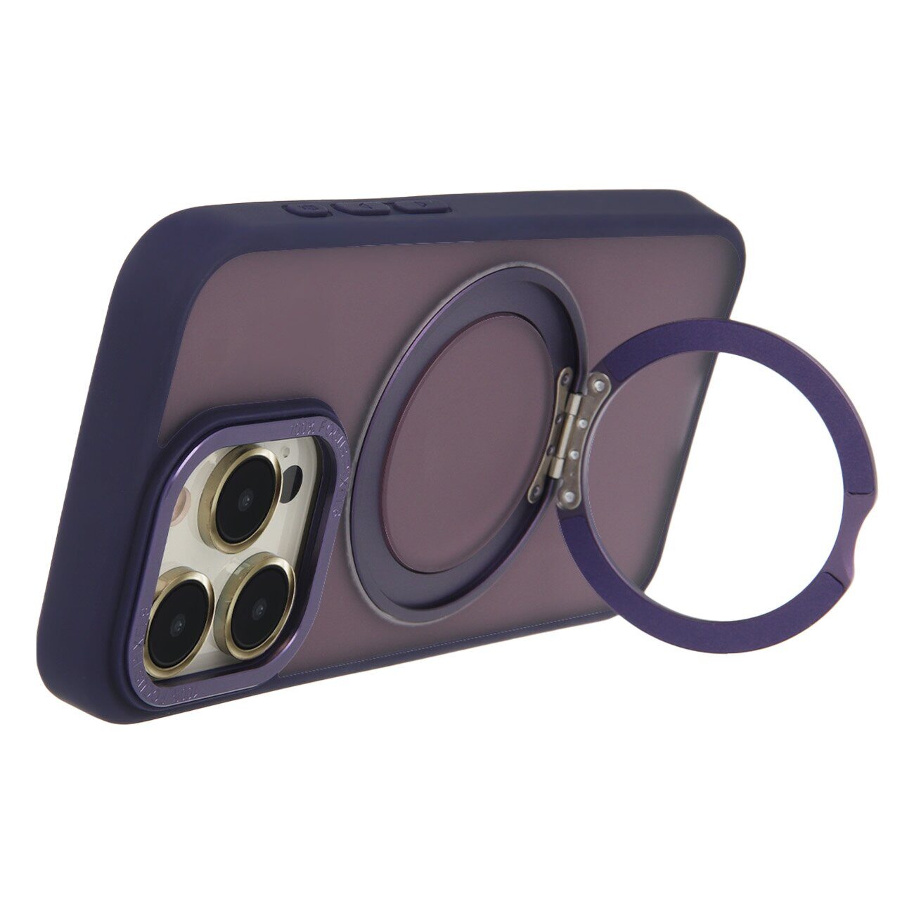 Secure Spinning Mag Case for iPhone 14 6,1" purple - imagine 3
