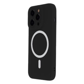 Silicon Soft Mag Samsung S24 FE cover black