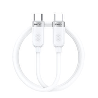 BWOO 65W cable USB-C - USB-C 1m white X315