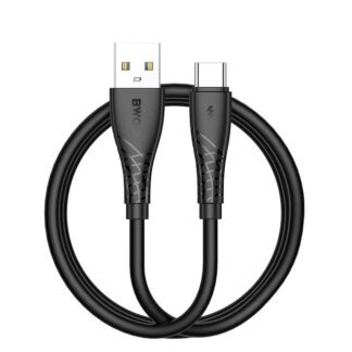BWOO Cable USB - USB-C 1m 27W 3A Black BO-X318C
