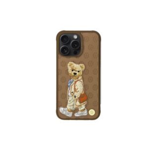 Case Zuck Bear Paris Gentelman for iPhone 15 Pro Bag TTT
