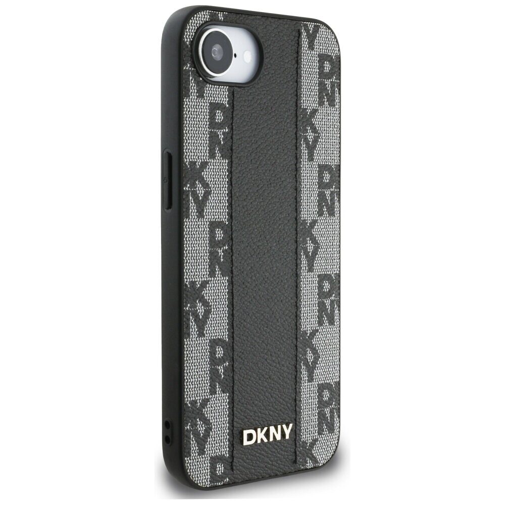 Guess HC MagSafe PU Checkered Pattern case for iPhone 16e Black - imagine 4