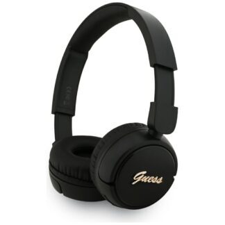 Guess wireless headphones BT SCRIPT METAL LOGO black