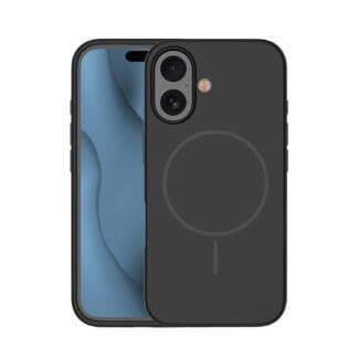 Silicone Thin Mag case for iPhone 16 Pro Max 6,9" black