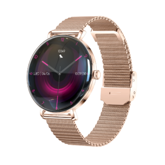 Forever Smartwatch Lucca SB-370 Rose Gold - Spotted Band