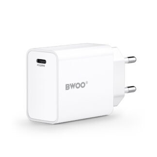 BWOO wall charger 20W CDA226 QC 1x USB-C white