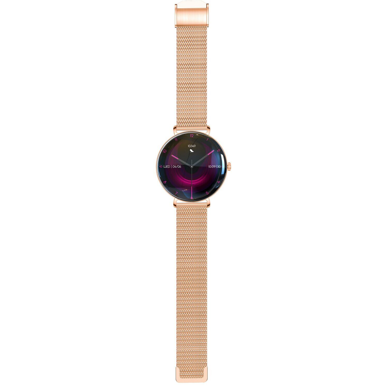 Forever Smartwatch Lucca SB-370 Rose Gold - Leopard Print - imagine 5