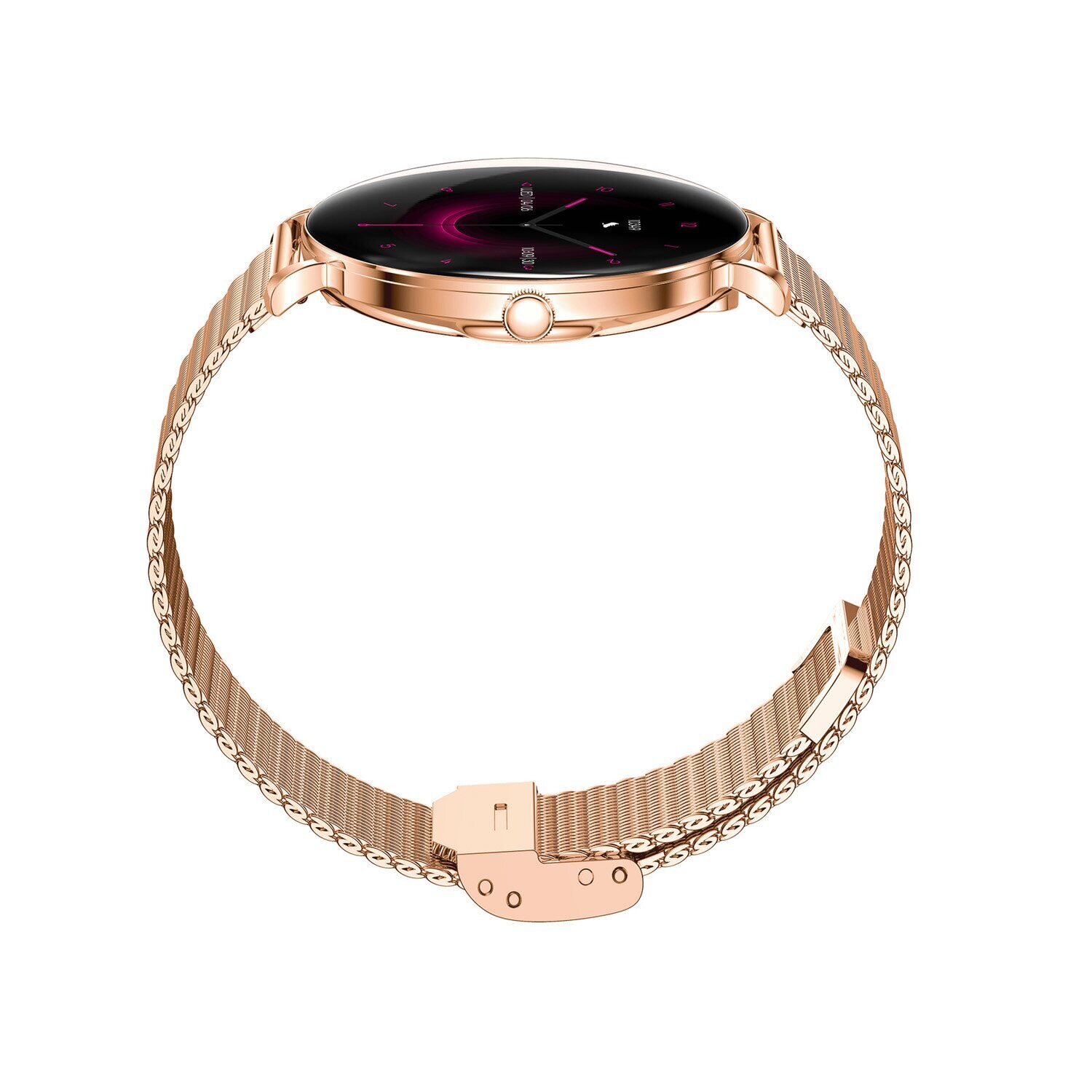 Forever Smartwatch Lucca SB-370 Rose Gold - Leopard Print - imagine 10