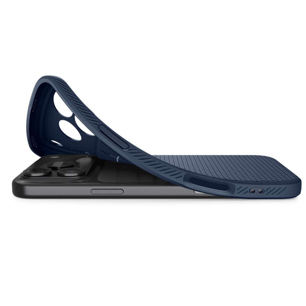 Spigen Liquid Air case for iPhone 17 Pro Navy Blue - imagine 8