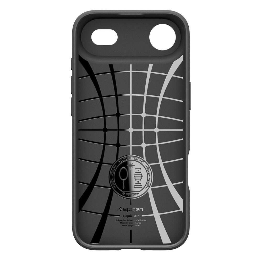 Spigen Liquid Air case for iPhone 17 Air Matte Black - imagine 3