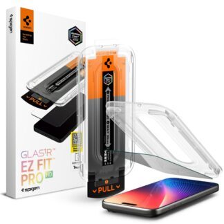 Spigen tempered glass Glas.Tr ”Ez Fit Pro” for iPhone 16 Pro / 17 / 17 Pro Privacy