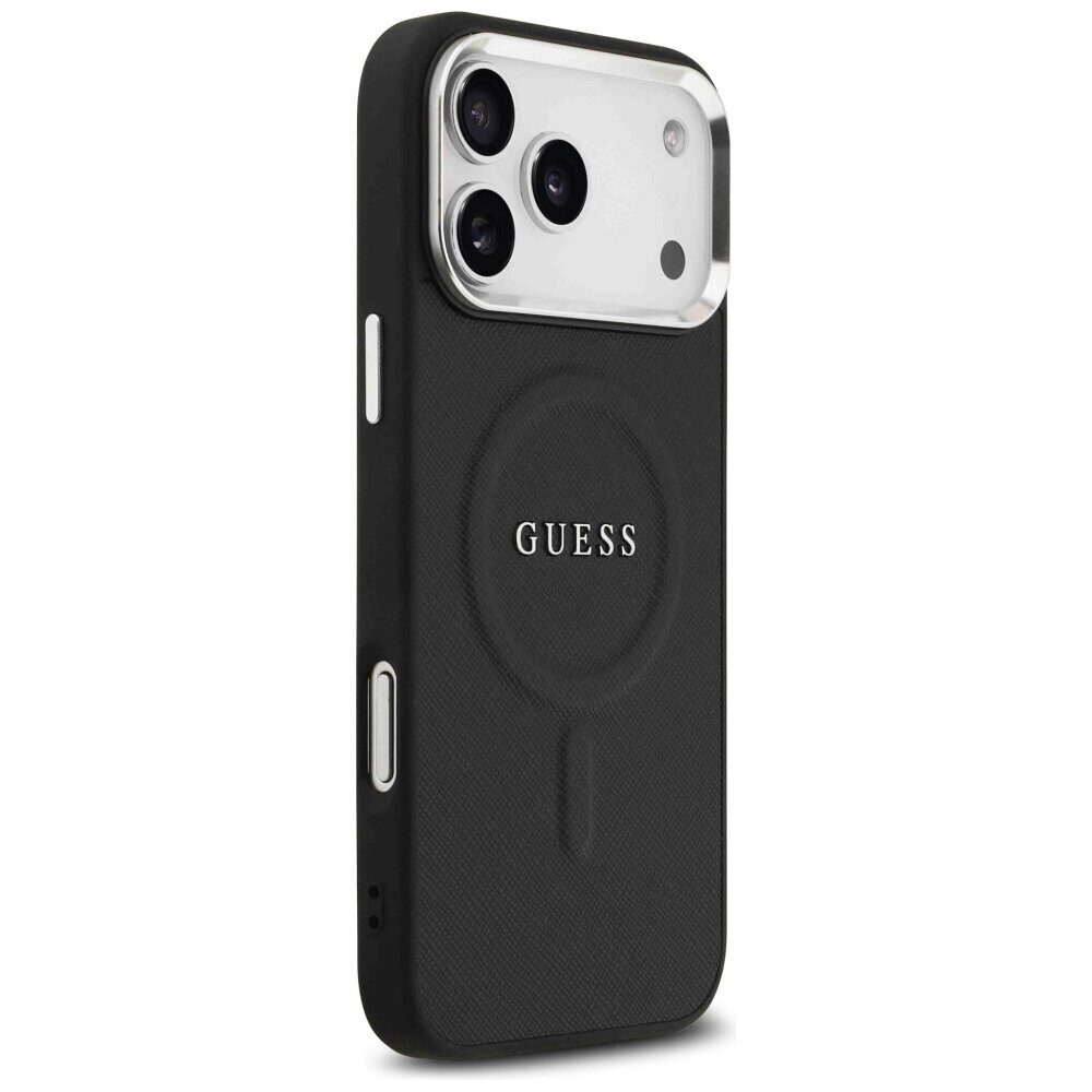 Guess Classic Logo MagSafe case for iPhone 17 Pro Max black - imagine 4