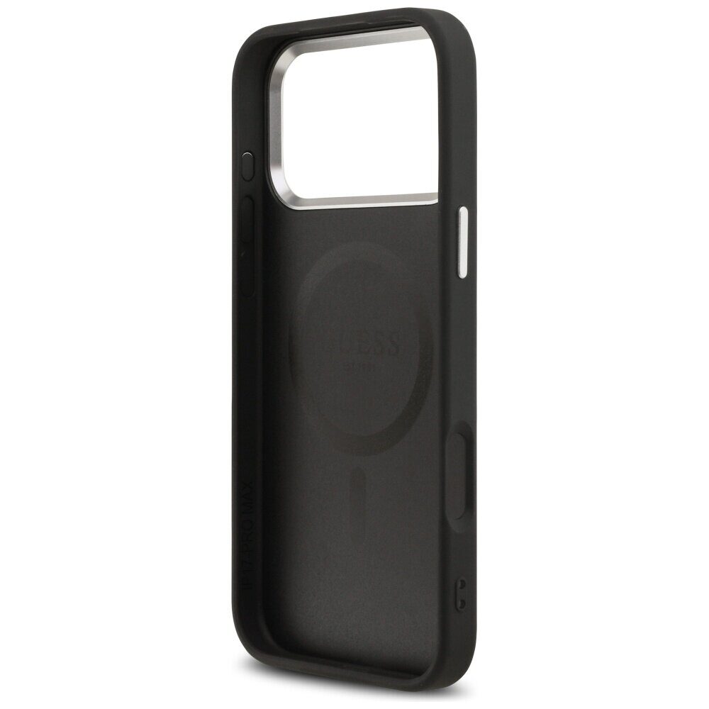 Guess Classic Logo MagSafe case for iPhone 17 Pro Max black - imagine 7