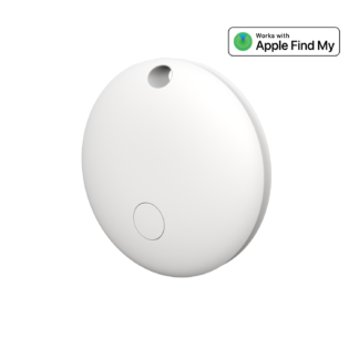 Setty locator FindMy round TFO TAG 01 white + case