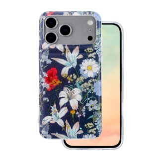 Glow Glam case for iPhone 17 Pro Max 6,9" blue