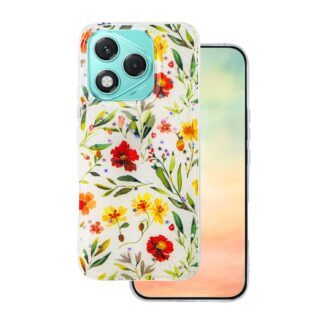 Glow Glam BKT case for Honor 400 lite white