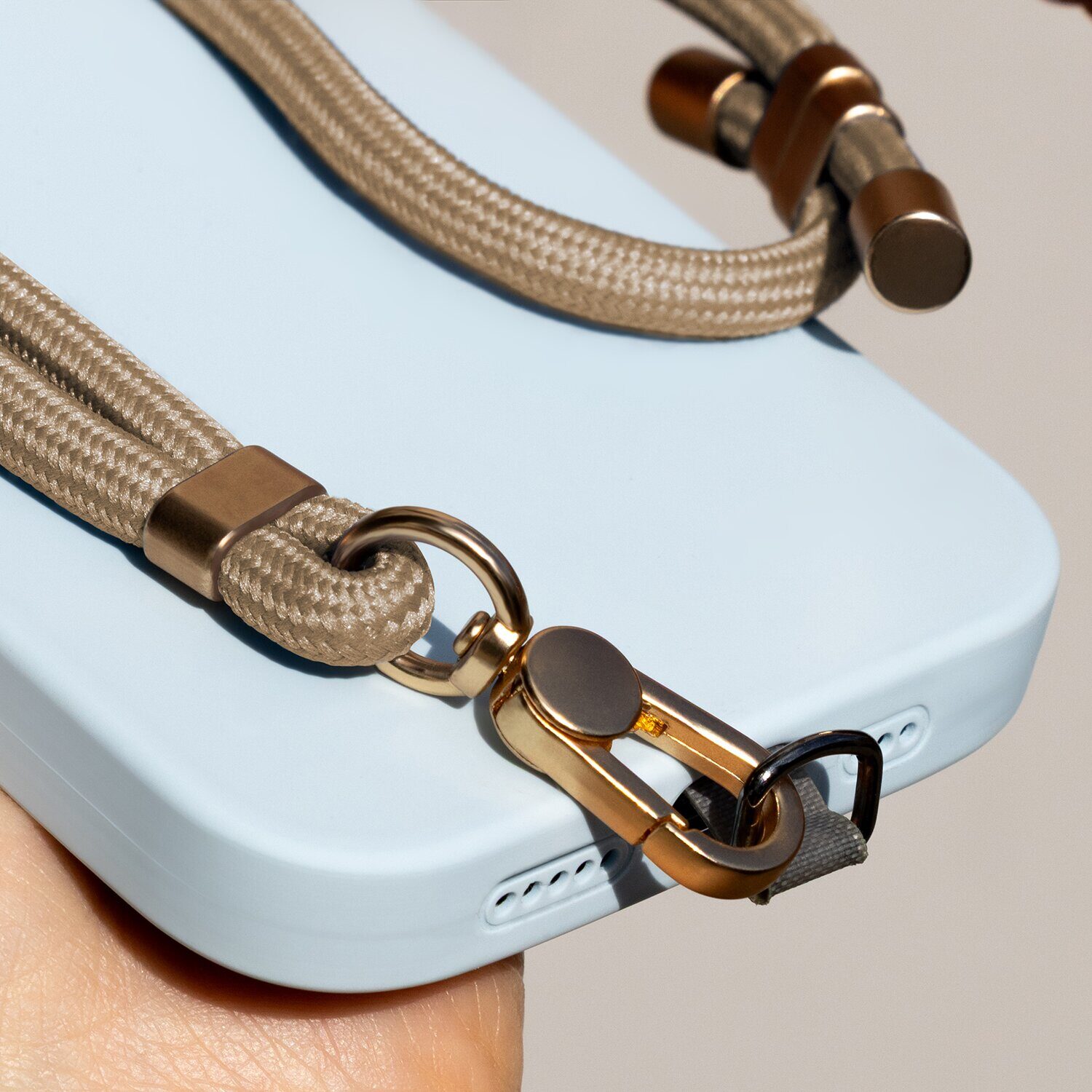 Universal phone strap Elegant gold - imagine 3