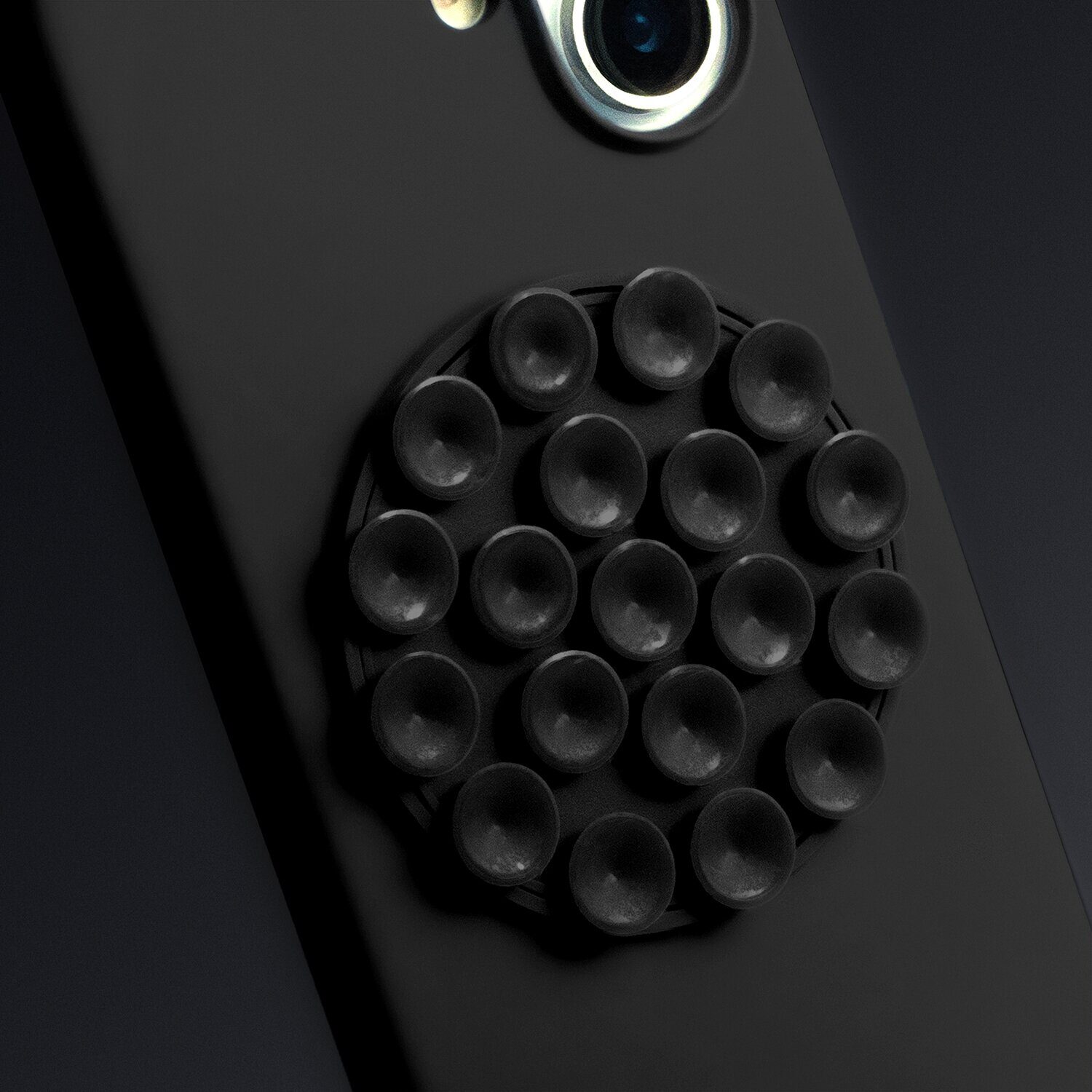 Silicone Stick case for iPhone 17 Air 6,6" black - imagine 4